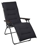 Lafuma LFM2353-6135 Relaxliege Evolution, Bezugfarbe New Acier