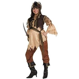 Maternity Pirate Queen Sexy Womens Costume Adult Halloween Outfit ? Maternity One Size
