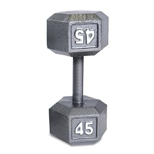 Cap Barbell Solid Hex Single Dumbbell