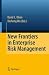 Book New Frontiers in Enterprise Risk Management