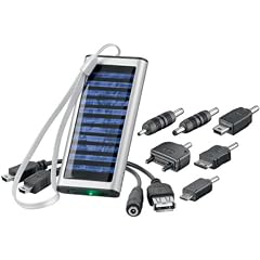 Solar Ladeger�t / Power-bank (Energy to Go) mit integriertem Lithium Polymer Akku f�r diverse Handys