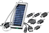 Solar Ladeger�t / Power-bank (Energy to Go) mit integriertem Lithium Polymer Akku f�r diverse Handys