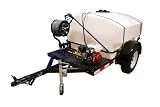 Cam Spray 25006HT Trailer Mount Cold Water Pressure Washer - 2500psi