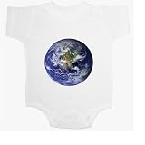 Planet Earth by NASA - Dragons, Fantasy, and Planets Baby Onesie