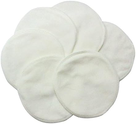 Lando 100% Combed Cotton Nursing Pads, Supper Soft and Comfortable and Super absorbent - 18 count - 9pairs