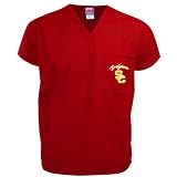 NCAA USC Trojans Cardinal Scrub Top (Large)