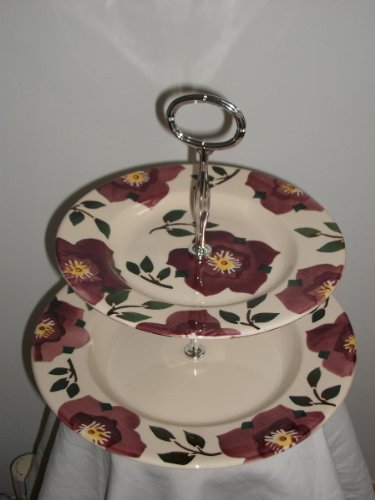 Emma Bridgewater Hellebore 2 Tier Cake Stand