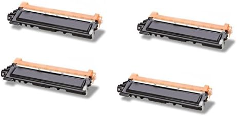 Remanufactured HQ Compatible Black BROTHER TN210 TN240 Toner Cartridge DCP-9010CN MFC-9010CN MFC-9120CN MFC-9125CN MFC-9320CN MFC-9320CW HL-3040CN HL-3045CN HL-3070CW HL-3075CW HL-8070 HL-8370 - 4 PACKS
