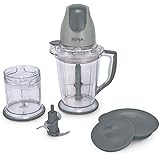 Ninja Master Prep (QB1000) 450W Professional Blender/Chopper Food & Drink Mixer (White)
