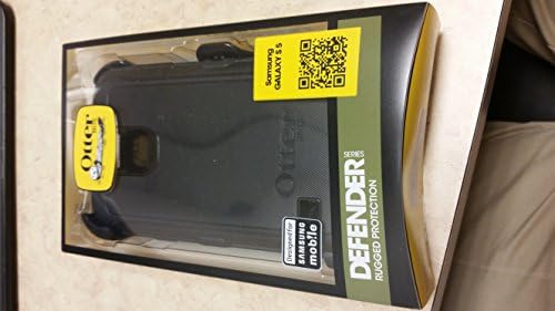 Otterbox Defender Series for Samsung GALAXY S5 - Retail Packaging - Black / Citron Green