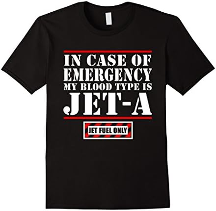 Men's Awesome Aviation T shirts Medium Black