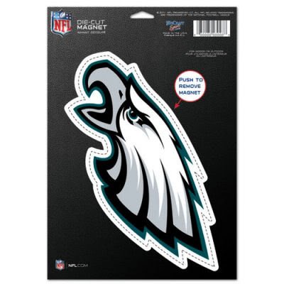PHILADELPHIA EAGLES OFFICIAL LOGO 6X9 DIE CUT MAGNET