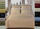 Twin/Twin X- Long 300 Thread Count Duvet Cover Set Solid Burgundy