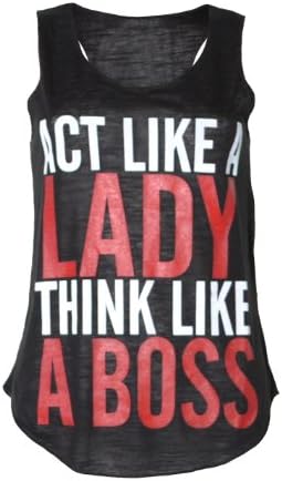 Vip Women's Act Like A Racerback Vest Top