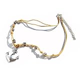 Surfer Dude Anchor Men's Pendant Necklace