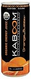Kaboom Infinite Energy Organic Energy Juice, Orange-Buzzzz, 8-Ounce Cans (Pack of 12)