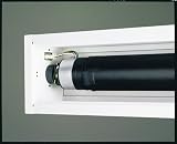 Da-Lite Tensioned Ceiling Recessed 184 Diagonal HDTV Format Boardroom Electric Screen with Da-Tex Fabric