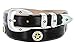 Presidential Gold Star Western Golf Concho Black Dress Belt for Men
