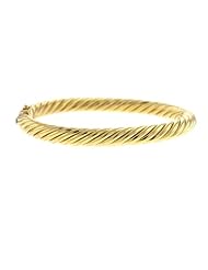 Genuine Volder Tirol TM Yellow Gold Bangle. 18KTy Bangle Spiral 6.7 mm in Width and 30 grams in Weight. 100% Satisfaction Guaranteed.