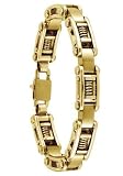 18k Goldplated Spiral Bracelet