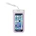 DandyCase iPhone 6 Case, Slim Waterproof Case for Apple iPhone 6 (Will NOT fit iPhone 6 Plus or Other Smartphones) - IPX8 Certified to 100 Feet [Retail Packaging (Pink)