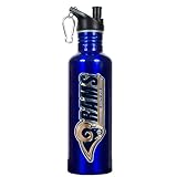 St. Louis Rams - NFL 26oz stainless steel water bottle with Pop-up Spout
