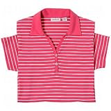 Ashworth Ladies Stretch Stripe Knit Polos