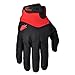 Firelion Long Finger Outdoor MTB Downhill Off Road Bicycle Gloves (Red, Medium)