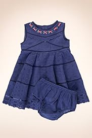 2 Piece Autograph Pure Cotton Patchwork Dress & Knicker Set
