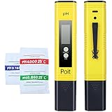 Poit PH-02 P-type PH Meter Tester, 0.05 Accuracy, ATC Function, Auto Calibration