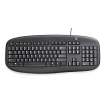 Logitech Value 100 Spill Proof Keyboard (Black)