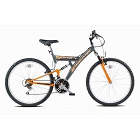 British Eagle Trailbreaker Dual Suspension 26" 18 Speed Mens Bike