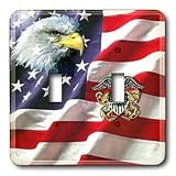 US Navy - US Navy Officer Crest - Light Switch Covers - double toggle switch