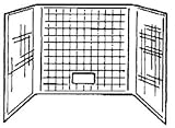 27 x 54 1-Piece Tub Surround - Almond
