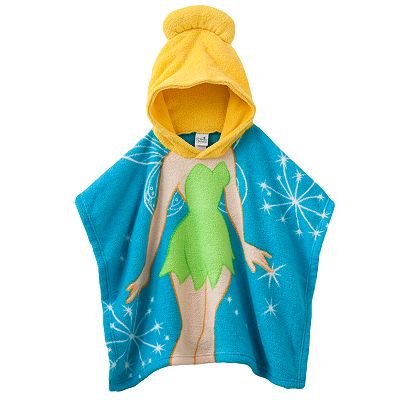 Disney Fairies Tinker Bell Hooded Poncho - Toddler