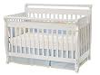 Emily 3 in 1 Crib in White Finish By Da Vinci Baby Furniture