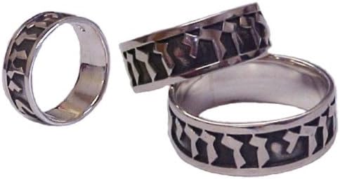 Silver I Am for My Beloved Promise Ring Women's Men's Holy Land Spiritual Religious Jewelry (12)