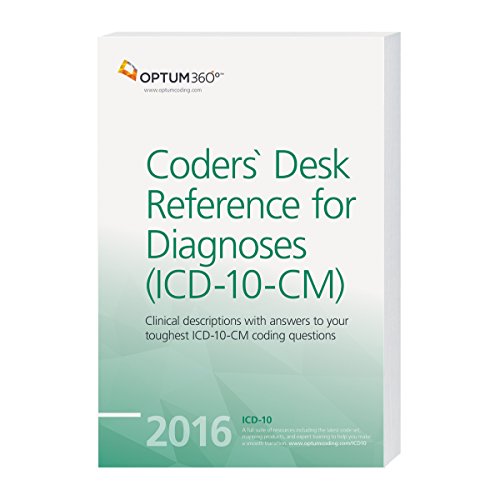 Coders` Desk Reference for Diagnoses (ICD-10-CM) 2016