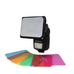 Polaoird Universal Gel Soft Box Diffuser (Includes Blue, Red, Green, Amber, Yellow &... by 