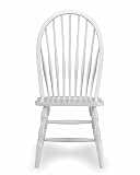 International Concepts 1C31-969 Tall Windsor Side Chair, Linen White