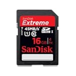 SanDisk Extreme 30MB/s SDHC Flash Memory Card - 16 GB