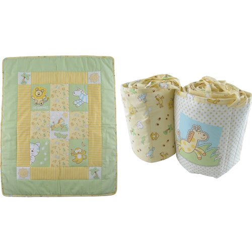 Luvable Friends 4-Piece Bedding Set - Safari Theme