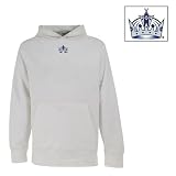 Los Angeles Kings Hooded Sweatshirt - NCAA Antigua Mens Signature Hoodie White Large