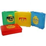 Lego 4PC Project Case Set with 2 Base Plates (Multi) (3.125"H x 13"W x 12.25"D (each))