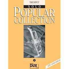 Popular Collection Band 5 f�r Trompete solo mit Bleistift -- 16 weltbekannte popul�re Melodien aus Pop und Filmmusik u.a. mit WE ARE THE WORLD und STAR WARS in klangvollen mittelschweren Arrangements (Noten/sheet music)