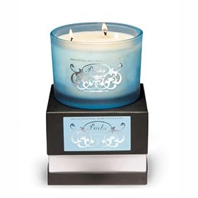 Turquoise Elegance - Camomile, Jasmine, Frangipani, Rose, Freesia and Lily Gift-Boxed - Parks Candles