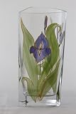 Beautiful Scenery Hand Blown Art Glass Vase