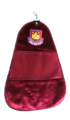 WEST HAM UTD CLEAN SWING GOLF TOWEL CLARET