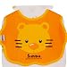 Baby Simba Lion 100% Pure Cotton Large Premium Logo Waterproof Bib - Soft, Light & Comfortable