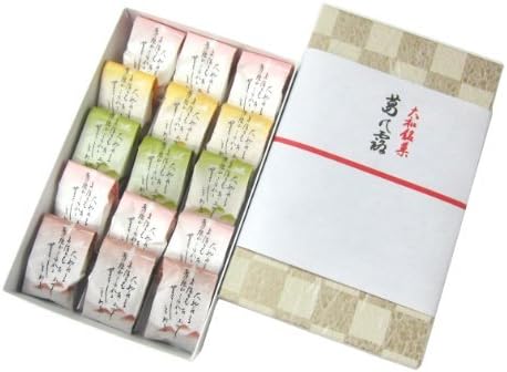 Japanese paper arrowroot starch gruel four fifteen white ginger tea red bean Nara Yoshino venerable Yoshino kudzu gift wrapping corresponding Allowed